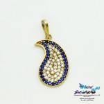 آویز طلا - طرح بته جقه