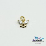 آویز طلا - طرح پروانه