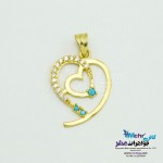 آویز طلا - طرح قلب