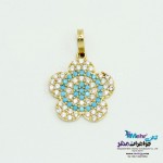 آویز طلا - طرح گل