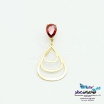 آویز طلا - طرح اشک
