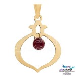 آویز طلا - طرح انار