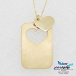 گردنبند طلا - طرح قلب