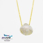 گردنبند طلا - طرح صدف