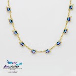 گردنبند طلا - طرح چشم نظر