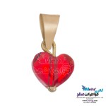 آویز طلا - سنگ سواروسکی قلب