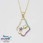 آویز طلا - طرح کیهانی