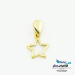 آویز طلا - طرح ستاره