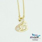 گردنبند طلا - طرح قو