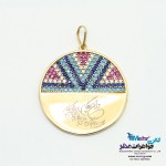 آویز طلا - طرح وان یکاد