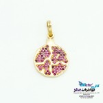 آویز طلا - طرح انار