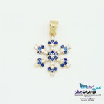 آویز طلا - طرح برف