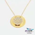 گردنبند طلا - طرح دایره