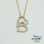 گردنبند طلا - طرح دو قلب