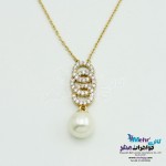 گردنبند طلا - طرح دایره