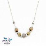 گردنبند طلا - طرح گوی