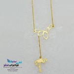 گردنبند طلا - طرح فلامینگو