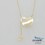 گردنبند طلا - طرح قلب