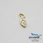 آویز طلا - طرح برگ