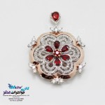 آویز جواهر - طرح یاقوت نشان