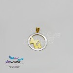 آویز طلا - طرح پروانه