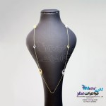 گردنبند رولباسی طلا - طرح توری