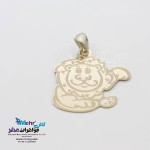 آویز طلا - طرح شیر