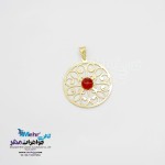 آویز طلا - طرح اسلیمی