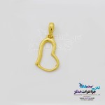 آویز طلا - طرح قلب