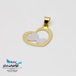 آویز طلا - طرح قلب