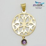 آویز طلا - طرح اسلیمی