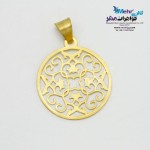 آویز طلا - طرح اسلیمی