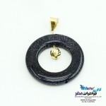 آویز طلا - سنگ دلربا