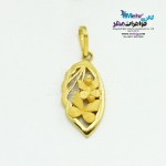 آویز طلا - طرح پروانه