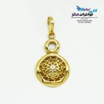 آویز طلا - طرح هندسی