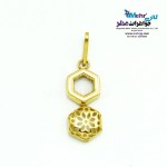 آویز طلا - طرح هندسی
