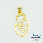 آویز طلا - طرح مادر و بچه