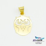 آویز طلا - طرح جغد
