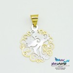 آویز طلا - طرح سیمرغ