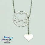 گردنبند طلا - طرح قلب