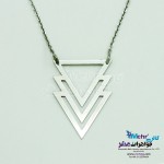 گردنبند طلا - طرح هندسی