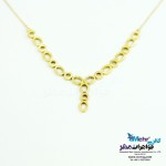 گردنبند طلا - طرح هندسی