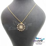 گردنبند طلا - طرح شمسه