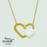 گردنبند طلا - طرح قلب