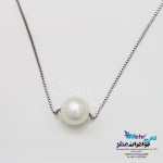 گردنبند طلا - طرح مروارید نشان