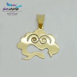آویز طلا - طرح ابر