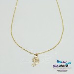 گردنبند طلا - طرح بته جقه