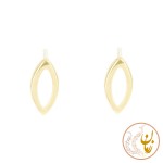 گوشواره طلا - طرح چشم