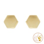 گوشواره طلا - طرح هندسی