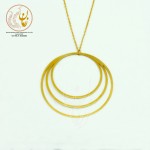 گردنبند طلا - طرح هندسی
